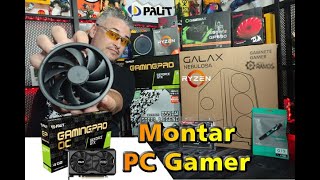 MONTANDO UM PC GAMER !!! GTX 1650 Palit 4GB + AMD Ryzen 5 3600 + B550m Steel Legend