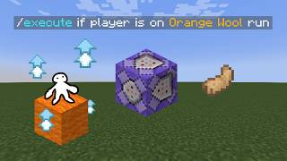 (Java Edition)  How to Detect if a Player is on a Block | Minecraft Command Blocks