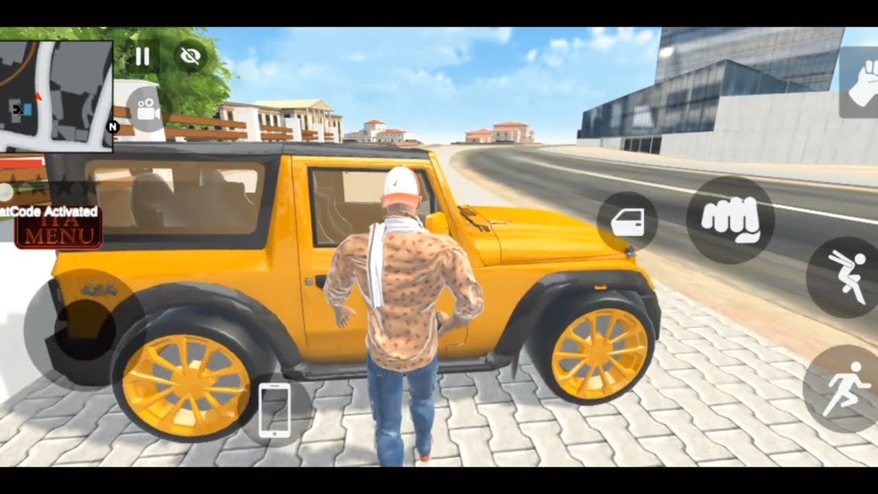 Ultimate vehicle collection in Indian Theft Auto Simulator 🎮 Franklin Purchase New 3 golden Thar 😍 