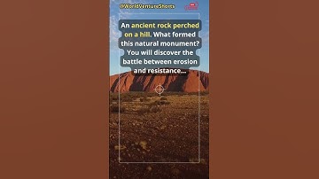 Thumbnail of Uluru, an ancient rock perched on a hill - #uluru #rock #ayersrock #australia #monolith