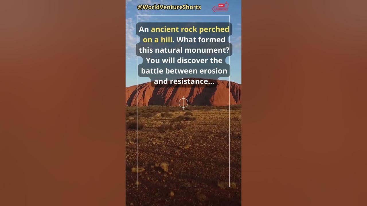 Uluru, an ancient rock perched on a hill - #uluru #rock #ayersrock #australia #monolith