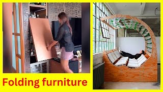 Folding furniture for small spaces | Advance space saving home improvements Ep:55