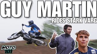 MOTO101 | GUY MARTIN RIDES ELECTRIC MX BIKE! (STARK VARG)