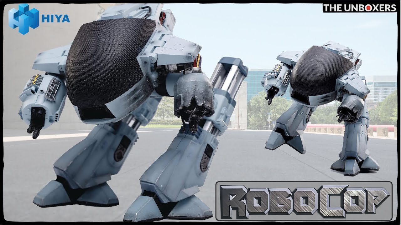 ロボコップ ED-209 バトルダメージVer. フィギュア Hiya toys Hiya Toys Robocop Battle Damaged ED-209 Action Figure 1:18