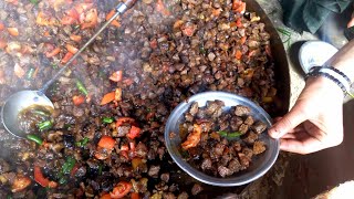 Tawa Fry Kaleji Recipe - Bagh Mela Maidan, Tirah Valley | Liver Fry Recipe, Khyber Street Food Tirah