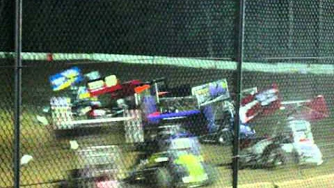 Hamlin - Turn 2 Crash in 270 Feature