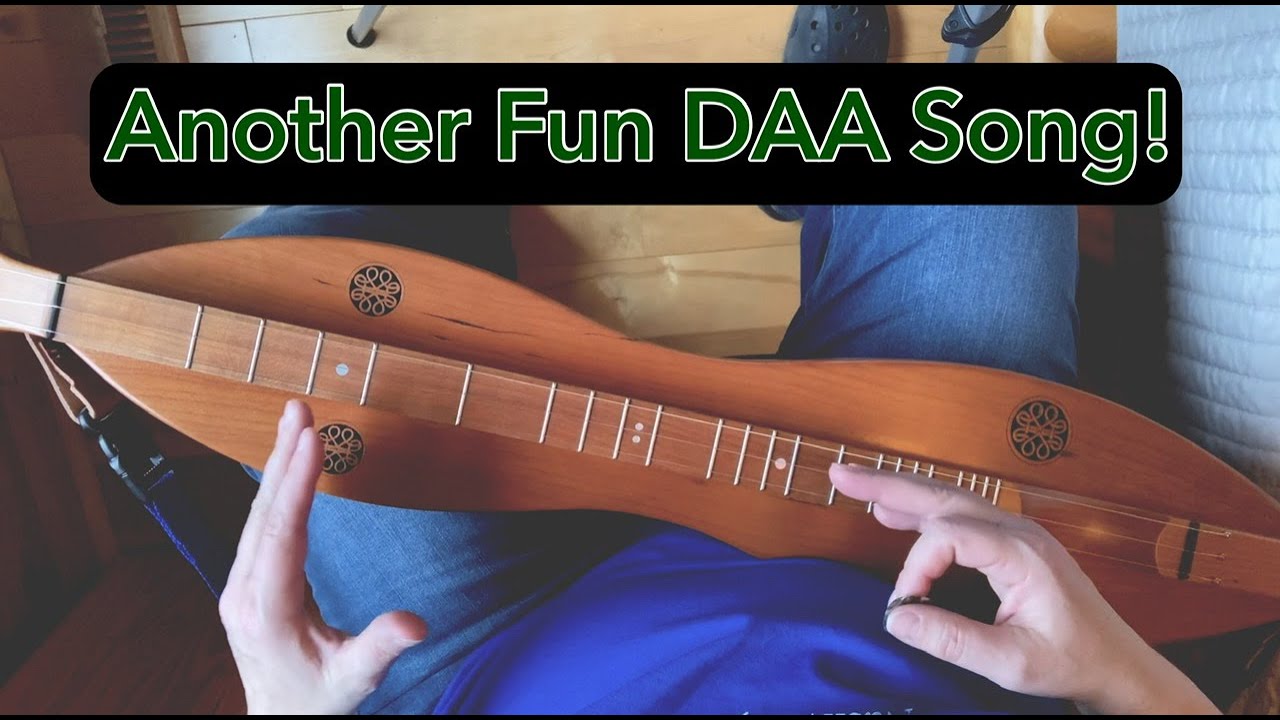 Go Tell Aunt Rhody DAA Dulcimer Lesson FREE Fret numbers on screen YouTube