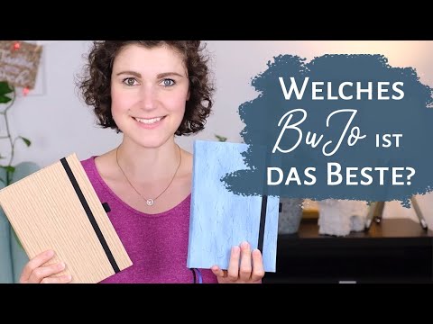 Bullet Journal NOTIZBUCH Vergleich | Welches Bullet Journal ist am besten? | Deutsch