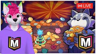 🔴 Who loves pushing coins? Chill, eepy stream! 🪙 | Raccoin