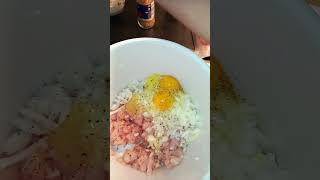 Рубленые котлеты из куриного филе. Cutlets from chicken fillet