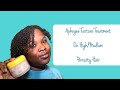 APHOGEE Curlific Texture Treatment on High Porosity Natural Hair | Protein Treatment