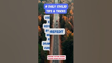 Daily Civil3D Tips & Tricks #civil3d #autodeskcivil3d #autodesk #shorts