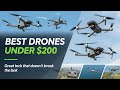 TOP 5 Best Drones Under $200 2026 | Drones Under $200 With Camera