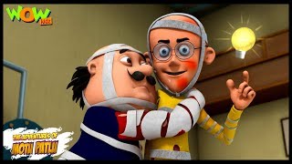 Chand pe Makaan - Motu Patlu in Hindi - 3D Animation Cartoon for Kids -As seen on Nickelodeon
