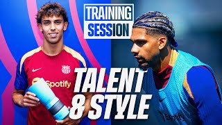 João Félix Receives Goal Of The Month Award Araujo Shows Off New Haircut Fc Barcelona 