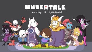 Undertale medley & speedpaint 【3rd anniversary】