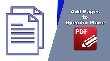 How to add pages to specific places in a pdf file in PDF-XChange Editor