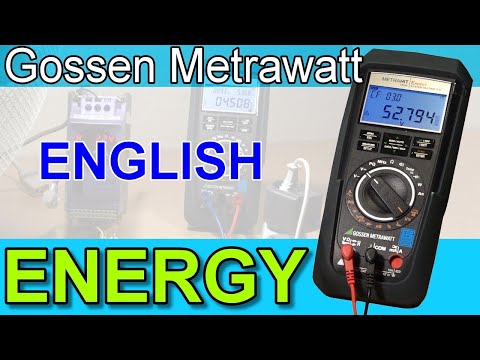 Power Meter & Energy Meter & Multimeter: Gossen Metrawatt Metrahit Energy | Measurements & Review