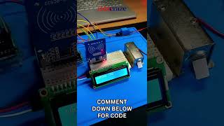 🔐 Smart Door Lock System using RFID &amp; Arduino! 🤖