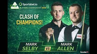 Mark Selby vs Mark Allen 🔥 Players Championship 2026 Showdown