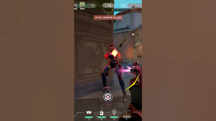 spray and pray ace #valorant #shorts