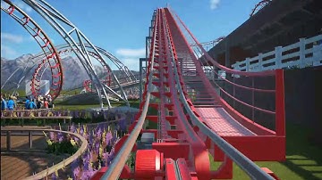 Planet Coaster - Arrow Loop & Corksrew with Custom Lift and Brake sounds