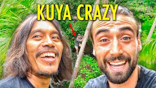 Living With Filipinos & Beach Home Coconut Climb! (Eating Fresh Local Food)