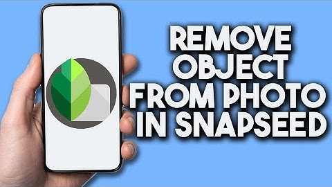 How To Remove Object From Photo In Snapseed (Updated in 2024)