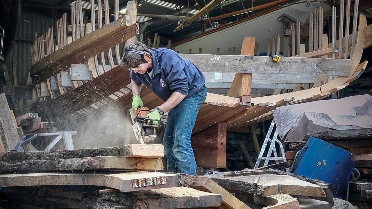 Building a New, Traditional Boat in Cornwall – Rebuilding Tally Ho EP 15