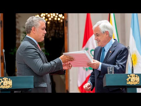 Declaración conjunta Presidente Iván Duque y su homólogo de Chile, Sebastián Piñera - 12/dic/2020