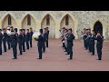 Changing of the guard at Windsor Castle.