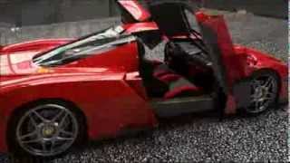 CINEMA 4D - Fry Render - Ferrari Enzo