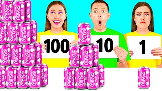 100 Layers of Food Challenge | Awesome Food Recipes by 4Fun Challenge