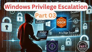 Windows Privilege Escalation For OSCP-CPTS-PNPT Part 03 | TCRSecurity