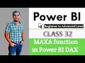MAXA function in Power BI DAX with Examples | Power BI Real-time