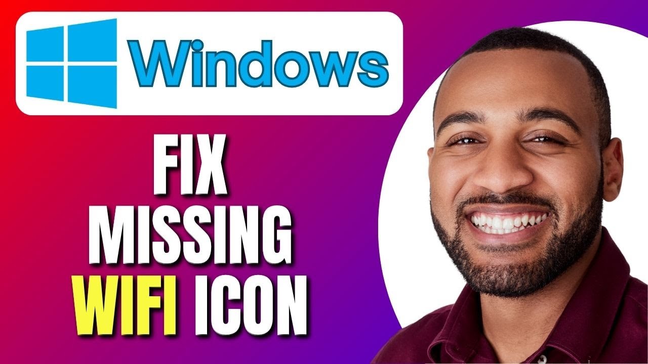 How To Fix Missing WiFi Icon In Windows 11 | Fix WiFi Icon Not Showing ...
