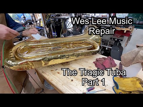 Just A Car Guy: I never had any awareness of the amount of metal work, dent  removal, and ding repairs needed to fix brass band instruments, but it's  pretty similar to hot