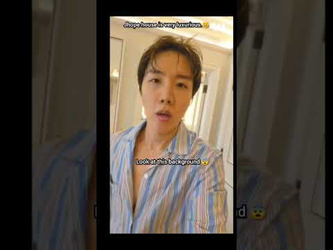 Jhope house is very luxurious.🤐#shorts