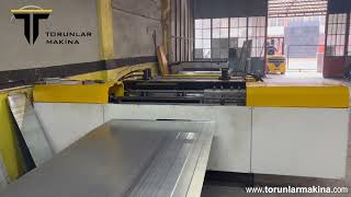 Tms Kkk Kendinden Flanşlı Kanal Makinası - Cut To Length Line Machine