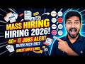 Off Campus Hiring 2026 | Software Engineer Jobs | Internships | MNC Jobs for Freshers