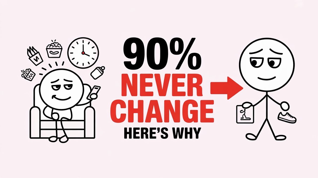 Why 90% People Never Change Their Habits 😨 (Brain Psychology)