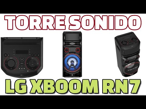 Parlante XBOOM RN7N, Karaoke, Multi Bluetooth, Iluminación Multi-Color