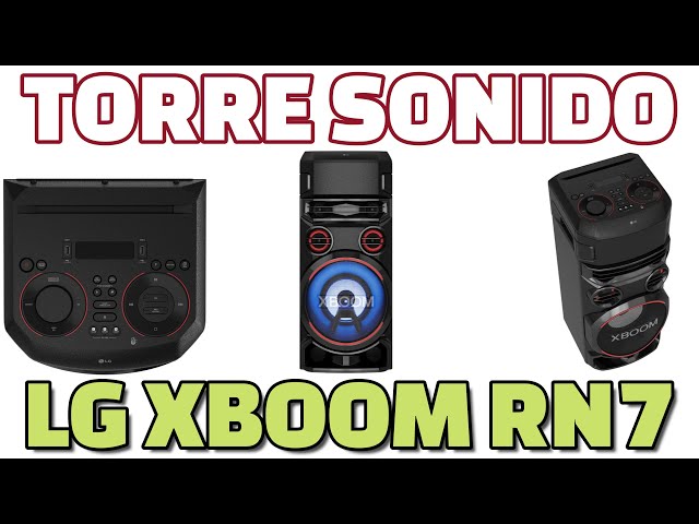 Parlante LG Xboom Rn7 Bluetooth Micrófono Usb Fm Karaoke