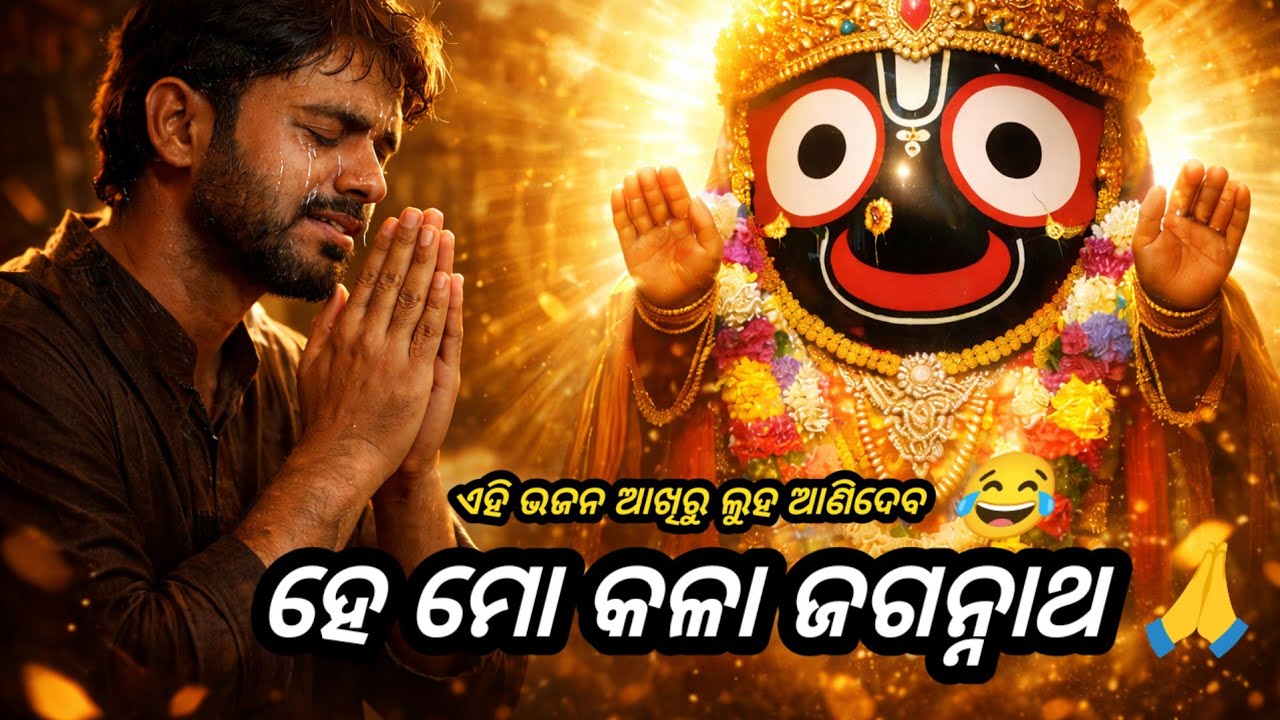 ହେ ମୋ କଳା ଜଗନ୍ନାଥ 🙏 | Heart Touching Odia Bhajan | Jay Jagannath || AI SUPER BEATS