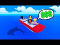 24 HORAS siendo PESCADORES 🐠⭐! (Pez Secreto Millonario 🤑) - Wobbly Life #21