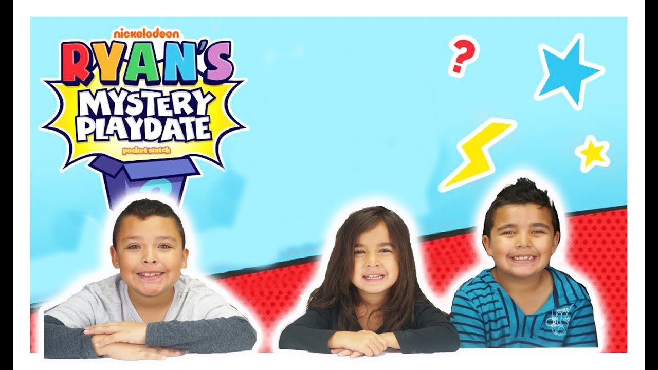 Ryan's Mystery Play Date | 3 Marker Challenge | Brothers vs Sister ...