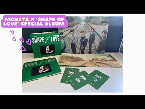 Unboxing) MONSTA X 11th Mini Album SHAPE OF LOVE (Special ver) 