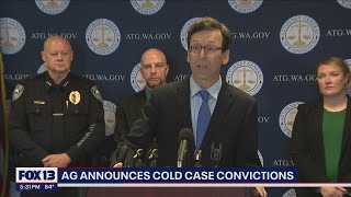 AG Ferguson announces cold case convictions | FOX 13 Seattle Wealth