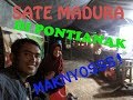 Te Sate, Nikmatnya Makan Sate Madura di Pontianak
