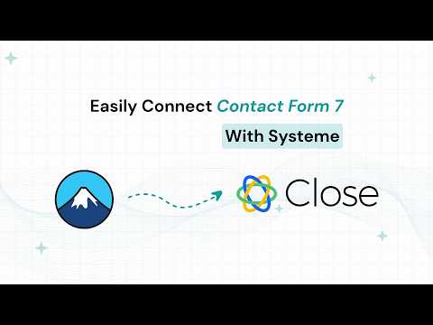 Connect Contact Form to Close CRM in 60 Seconds
